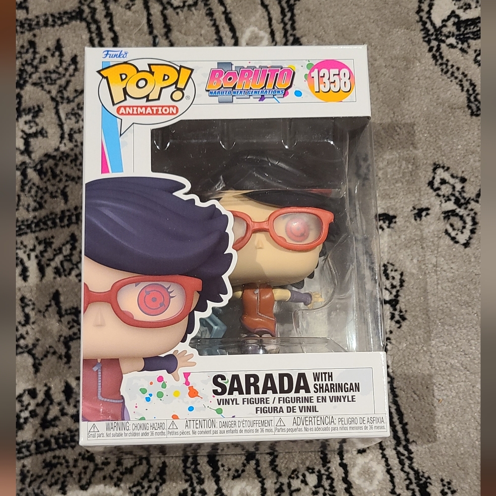#1358 Sarada with Sharingan Funko Pop! Animation Boruto Vinyl figure